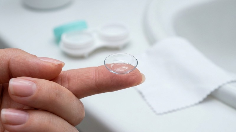 Contact lenses hub offering daily and monthly disposable soft contact lens fittings at Shrinetra Optical, Khojwan Road, Sunderpur Chauraha (Sundarpur)